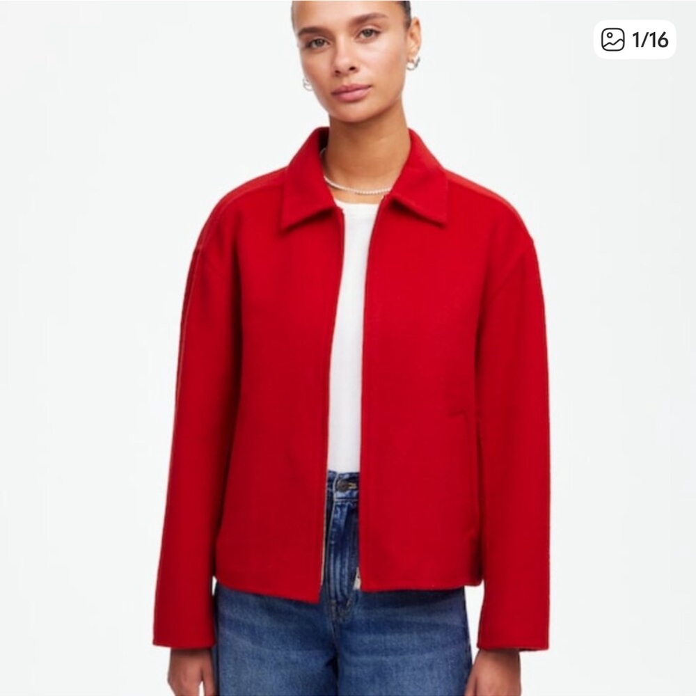 Madewell double faced jacket